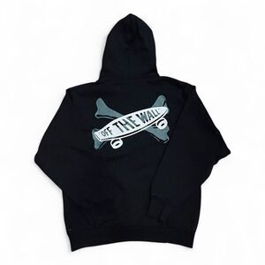 NWT WTAPS x VANS Off The Wall Vault Collaboration Pullover Hoodie Black Medium